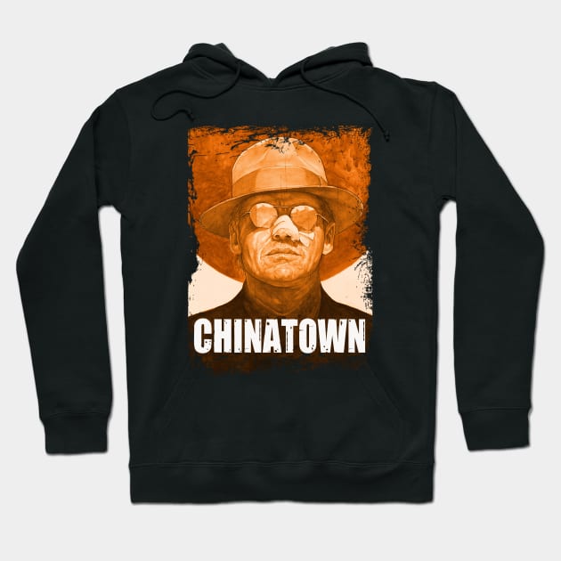 Crossing Paths with Chinatowns Retro Tee with Character Montage from the Legendary Film Hoodie by Crazy Frog GREEN